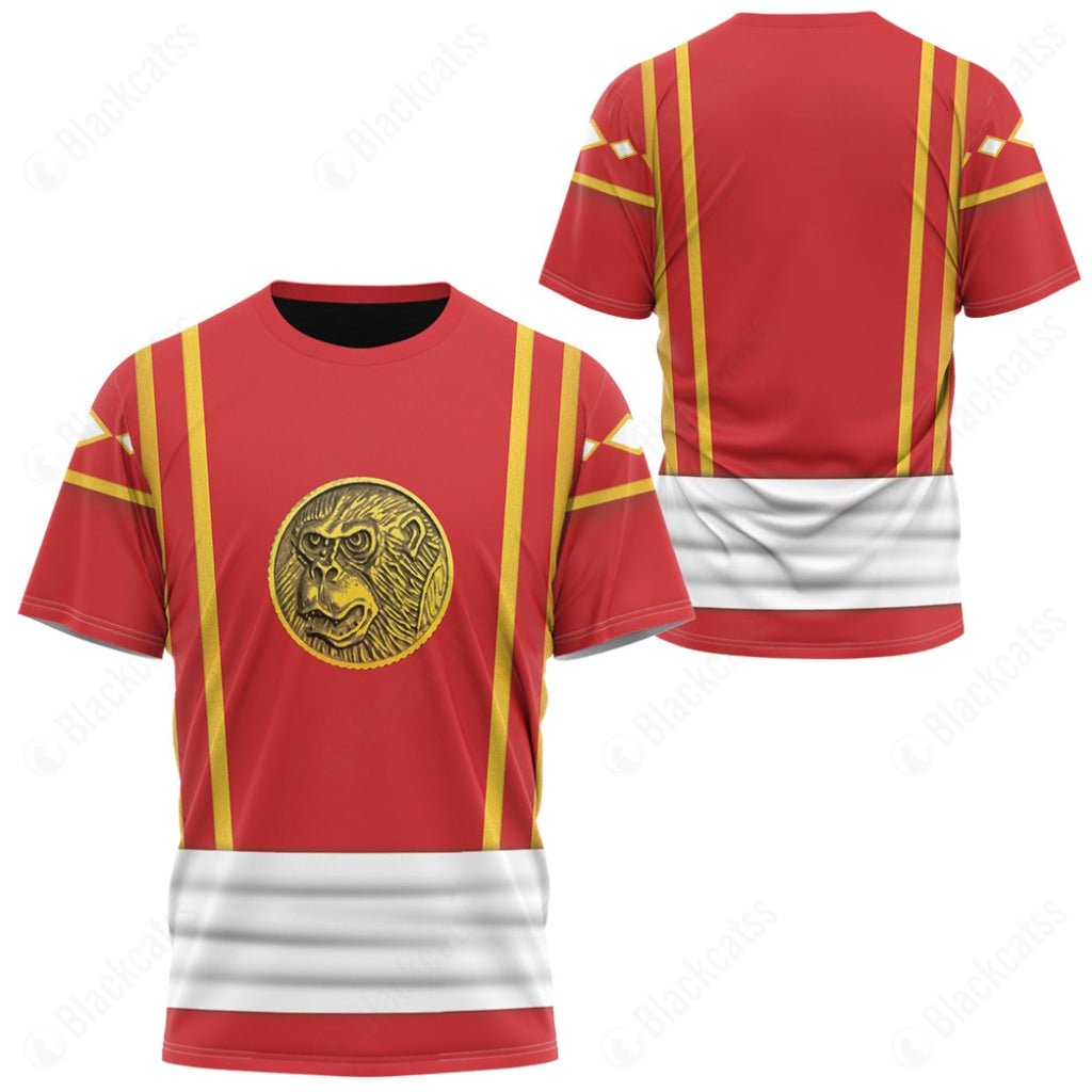 Personalized Mastadons Black Power Rangers Baseball Jersey - AnimeBape