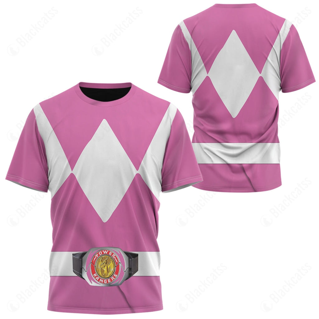 Red Ranger Mighty Morphin Power Rangers Basketball Jersey - Anime Ape