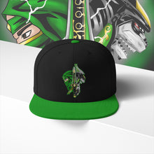 Load image into Gallery viewer, MMPR Green Tommy Ninjetti Ranger Custom Baseball Cap
