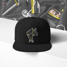 Load image into Gallery viewer, MMPR Black Frog Ninjetti Ranger Custom Baseball Cap
