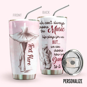 Ballet Personalized Tumbler Dance 20Oz Bt77202