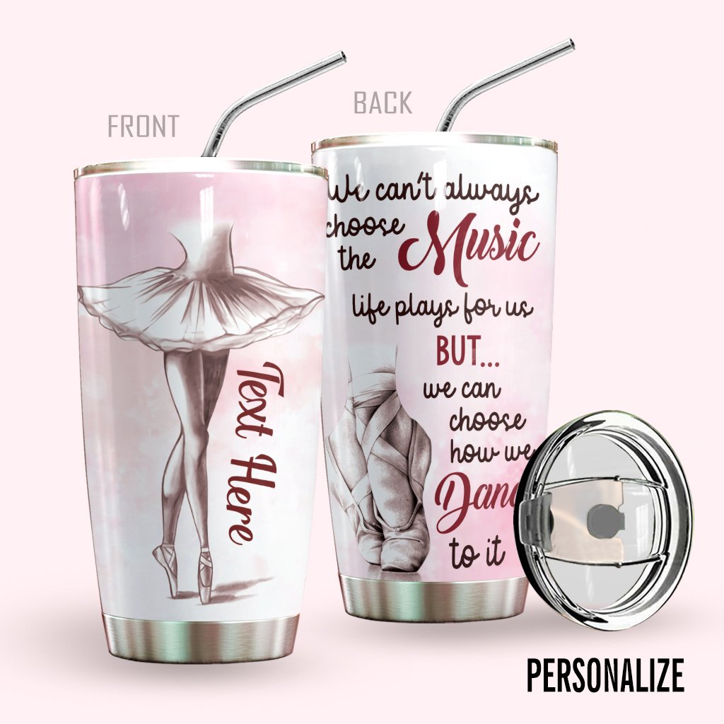 Ballet Personalized Tumbler Dance 20Oz Bt77202