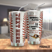 Load image into Gallery viewer, Baseball Personalized Tumbler Player Bt77203
