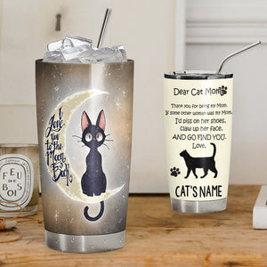 Cat Personalized Tumbler Dear Mom Bt77208