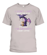 Load image into Gallery viewer, Coffee Graphic Apparel I Am Grumpy Popular Tee - Unisex / Ice Grey S Bt137204
