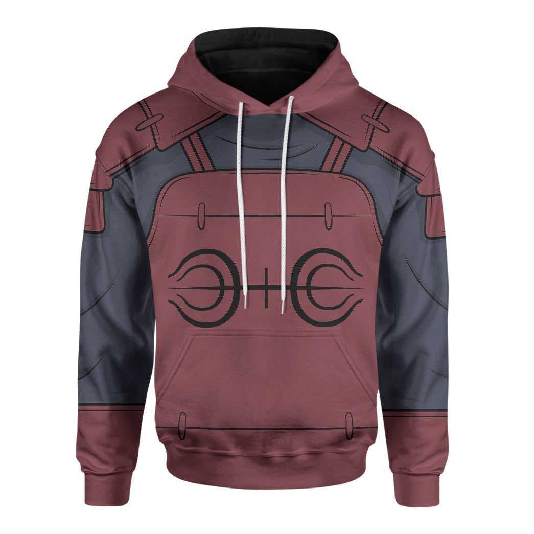 Anime Naruto Shippuden God of Shinobi The First Hokage Hashirama Senju Custom Hoodie