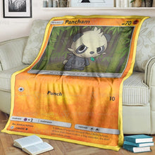 Load image into Gallery viewer, Anime Pkm Pancham Cosmic Eclipse Custom Soft Blanket / S/(43X55)
