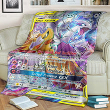 Load image into Gallery viewer, Anime Pkm Lugia And Ho-Oh Gx Custom Soft Blanket
