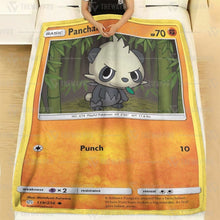 Load image into Gallery viewer, Anime Pkm Pancham Cosmic Eclipse Custom Soft Blanket
