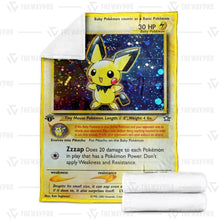 Load image into Gallery viewer, Anime Pkm Pichu Custom Soft Blanket
