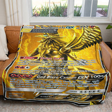 Load image into Gallery viewer, Anime YGO The Winged Dragon Of Ra Custom Soft Blanket
