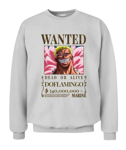 Doflamingo Wanted Custom Graphic Apparel