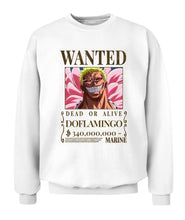 Load image into Gallery viewer, Doflamingo Wanted Custom Graphic Apparel
