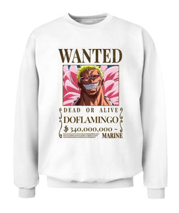 Doflamingo Wanted Custom Graphic Apparel