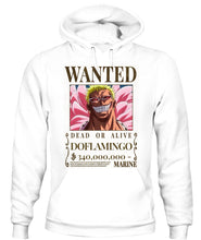 Load image into Gallery viewer, Doflamingo Wanted Custom Graphic Apparel
