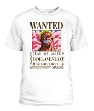 Load image into Gallery viewer, Doflamingo Wanted Custom Graphic Apparel
