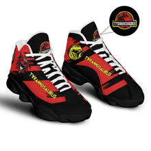 Load image into Gallery viewer, Power Rangers Mighty Morphin Tyrannosaurus AJ13 Shoes
