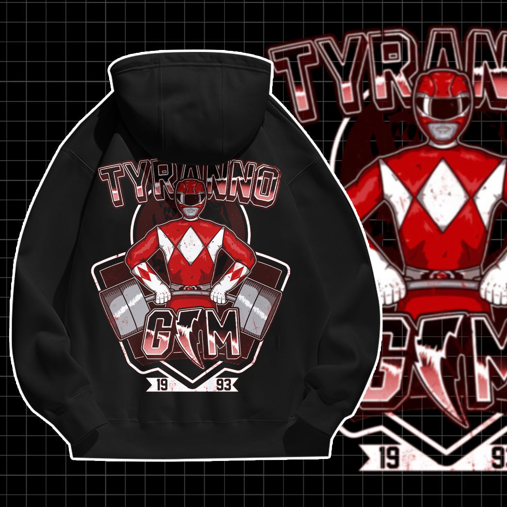 Red Ranger Tyranno Gym Cusom Graphic Apparel