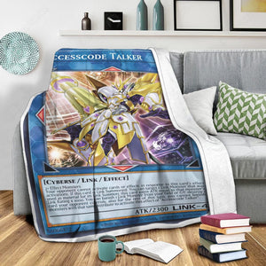 Accesscode Talker Custom Soft Blanket