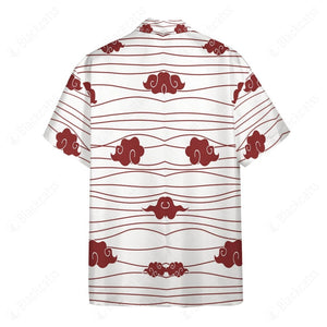 Akatsuki Modern Pattern Custom Button Shirt