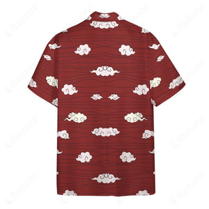 Akatsuki Modern Pattern Custom Button Shirt