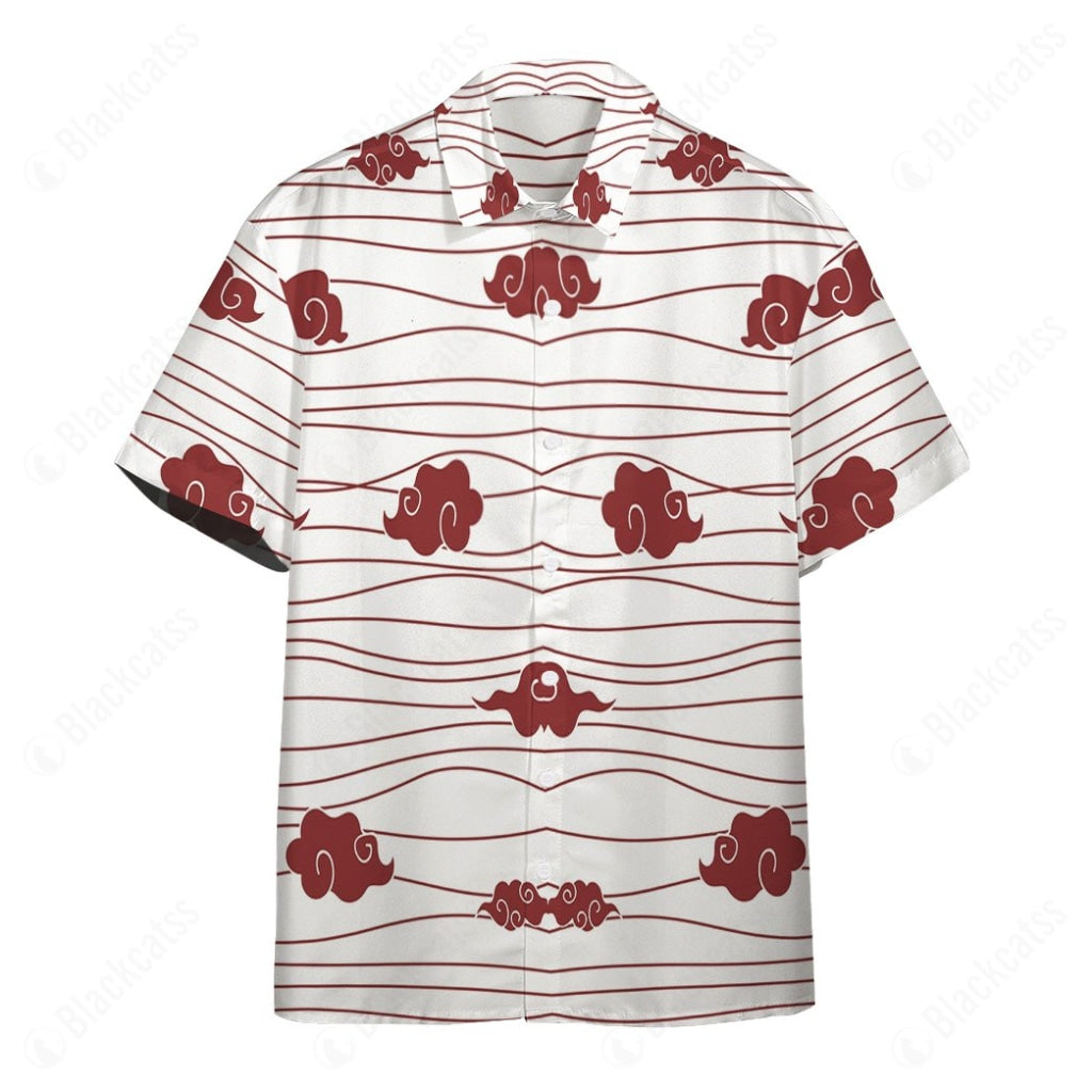 Akatsuki Modern Pattern Custom Button Shirt