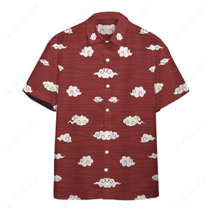 Akatsuki Modern Pattern Custom Button Shirt