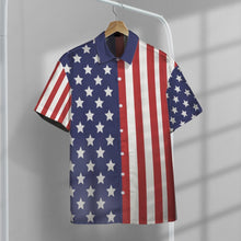 Load image into Gallery viewer, America Hawaii Button Shirt
