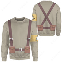 Load image into Gallery viewer, Anime Attack On Titan Marley Uniform Custom Sweatshirt
