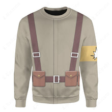 Load image into Gallery viewer, Anime Attack On Titan Marley Uniform Custom Sweatshirt
