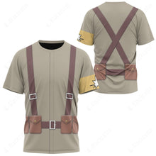 Load image into Gallery viewer, Anime Attack On Titan Marley Uniform Custom T-Shirt
