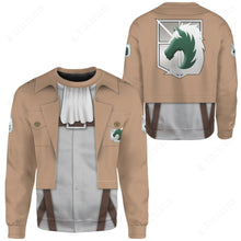 Load image into Gallery viewer, Anime Attack On Titan The Military Police Custom Sweatshirt
