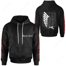 Load image into Gallery viewer, Anime Attack On Titan The Survey Corps Custom Hoodie
