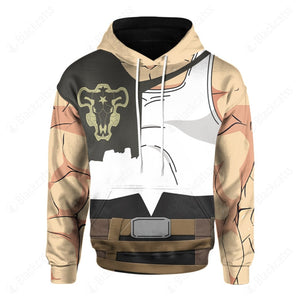 Anime BC Captain Black Bull Squad Yami Sukehiro Custom Hoodie