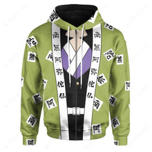 Load image into Gallery viewer, Anime Demon Slayer Kimetsu no Yaiba Stone Hashira Gyoumei Himejima Custom Hoodie
