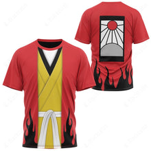 Load image into Gallery viewer, Anime Demon Slayer Kimetsu no Yaiba Tsugikuni Yoriichi Custom T-Shirt
