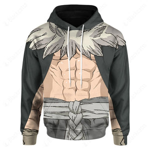 Anime Dr.Stone Hyoga Custom Hoodie