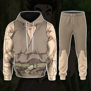 Anime Dr.Stone Oki Taiju Custom Hoodie