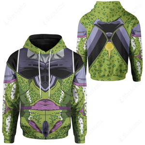 Anime Dragon Ball Cell Custom Hoodie