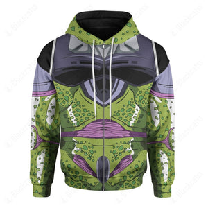 Anime Dragon Ball Cell Custom Hoodie