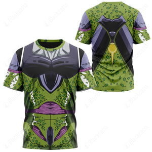 Anime Dragon Ball Cell Custom T-Shirt