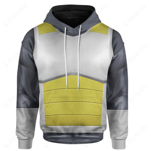 Anime Dragon Ball Vegeta Custom Hoodie