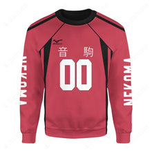 Load image into Gallery viewer, Anime Fukurodani Academy Personalized Team Nekoma Sweatshirt
