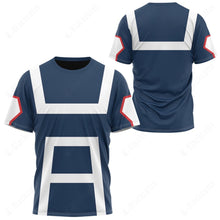 Load image into Gallery viewer, Anime My Hero Academia UA High School Training Uniform Custom T-Shirt
