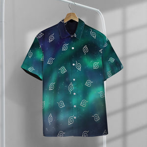 Anime Naruto Aurora Button Shirt