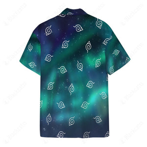 Anime Naruto Aurora Button Shirt