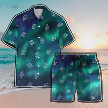 Load image into Gallery viewer, Anime Naruto Aurora Button Shirt
