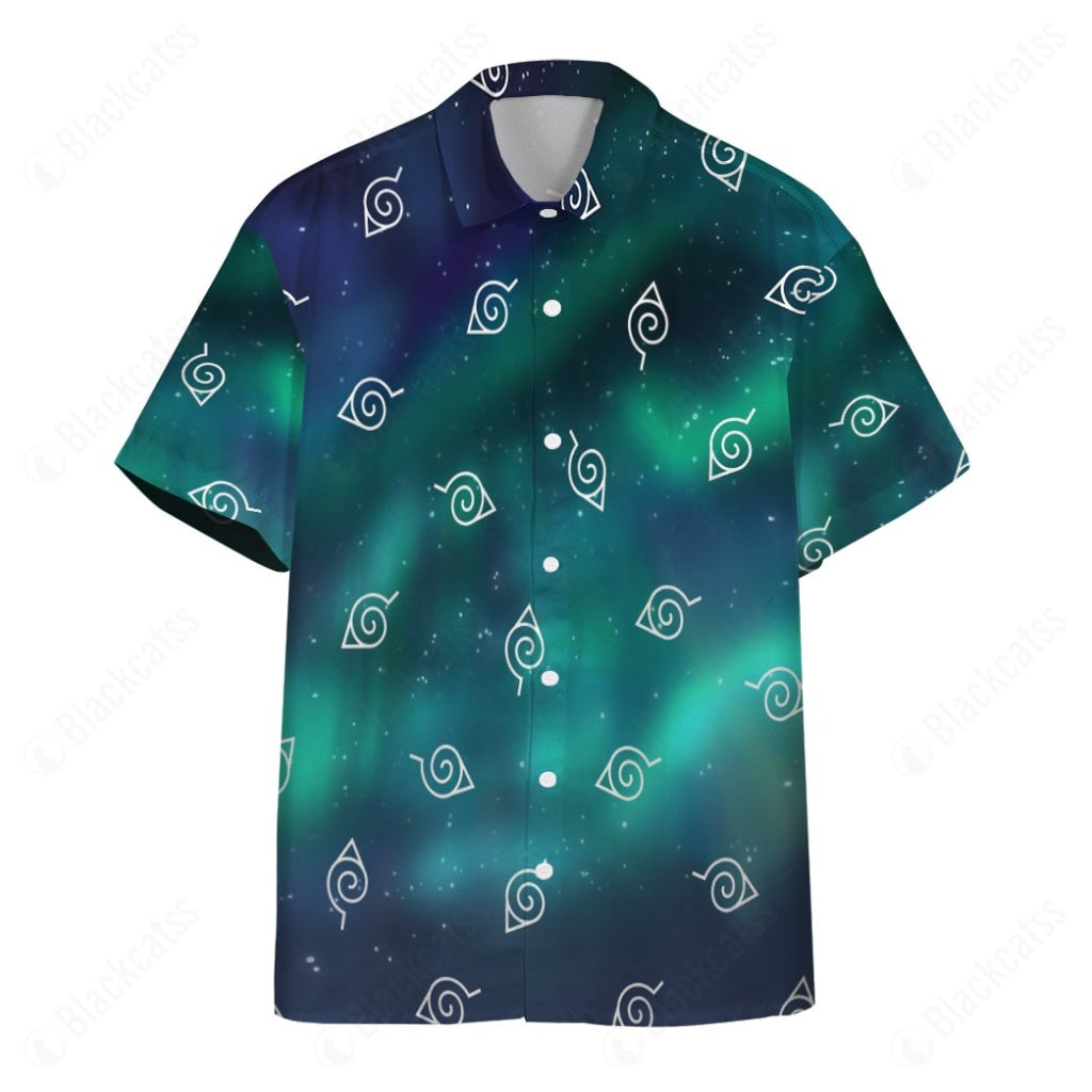 Anime Naruto Aurora Button Shirt