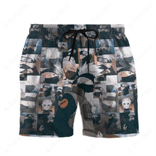 Load image into Gallery viewer, Anime Naruto Kakashi Beach Shorts
