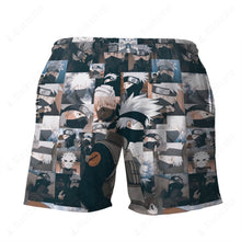 Load image into Gallery viewer, Anime Naruto Kakashi Beach Shorts
